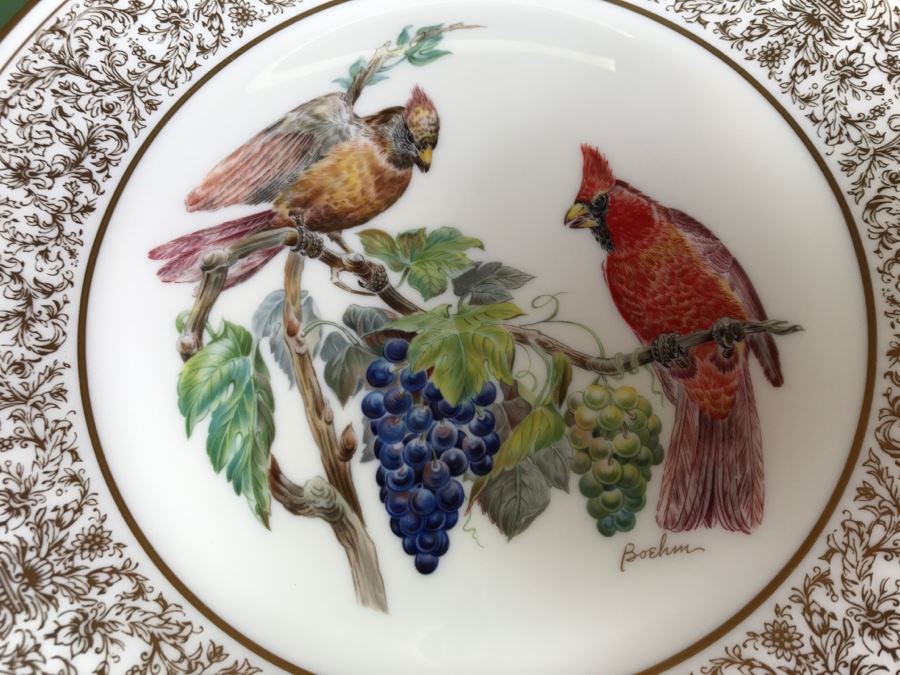 Collection Of (10) LENOX Limited Edition Bird Plates Based On Designs By Edward Marshall Boehm With Original Boxes [Photo 8]