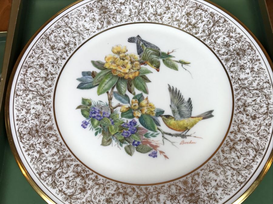 Collection Of (10) LENOX Limited Edition Bird Plates Based On Designs By Edward Marshall Boehm With Original Boxes [Photo 12]
