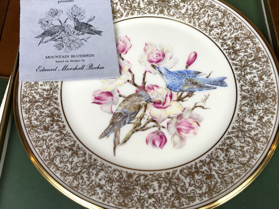 Collection Of (10) LENOX Limited Edition Bird Plates Based On Designs By Edward Marshall Boehm With Original Boxes [Photo 18]