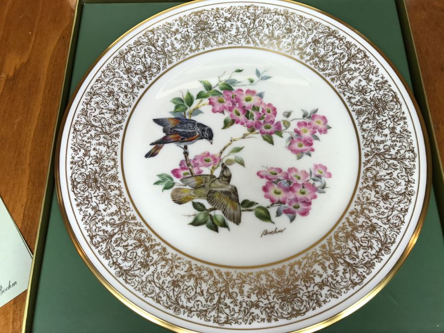 Collection Of (10) LENOX Limited Edition Bird Plates Based On Designs By Edward Marshall Boehm With Original Boxes [Photo 5]