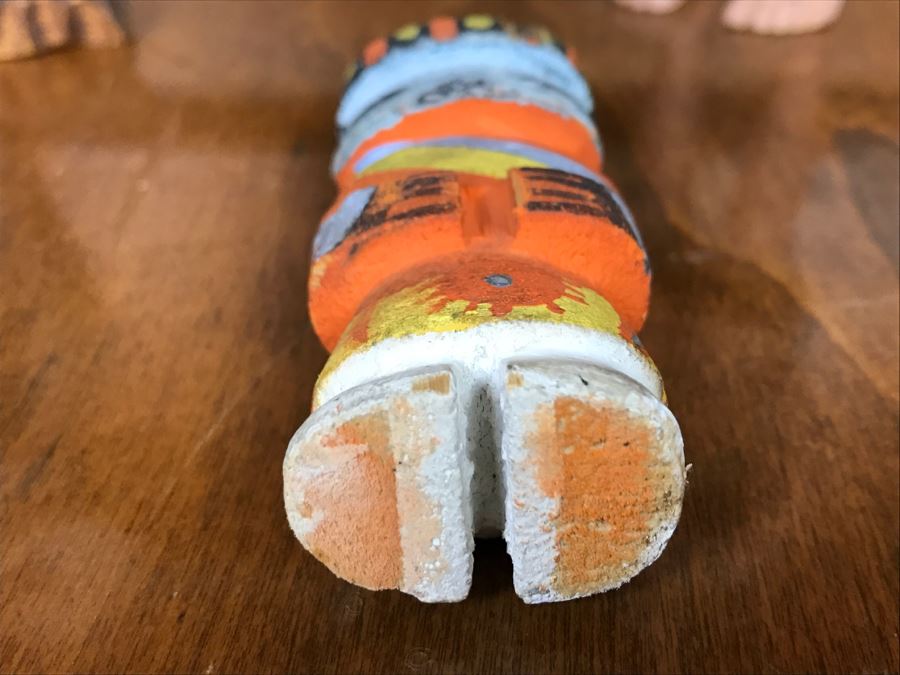 Collection Of (5) Hand Carved And Hand Painted Carvings [Photo 11]