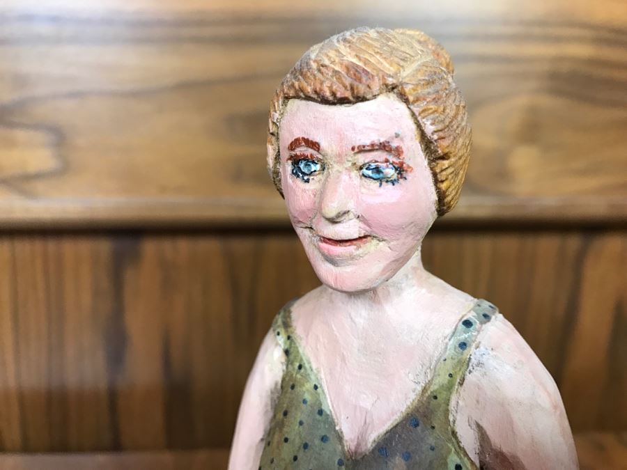 Collection Of (5) Hand Carved And Hand Painted Carvings [Photo 7]