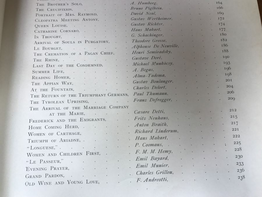 Antique 1887 Two Volume Set Of Books Famous Paintings Text By Fred H. Allen Haskell And Post Company Apx 90 Paintings Combined [Photo 40]