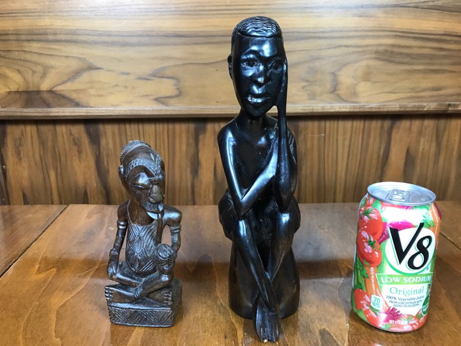 Pair Of African Wood Carvings [Photo 9]