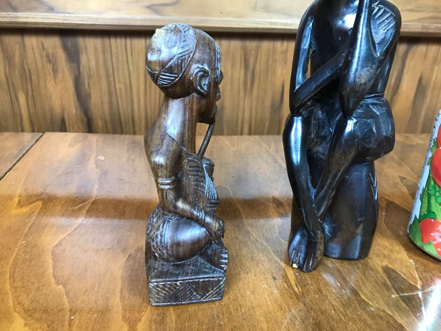 Pair Of African Wood Carvings [Photo 5]