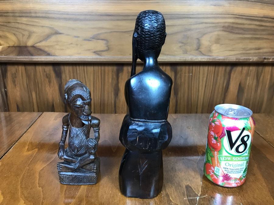 Pair Of African Wood Carvings [Photo 11]