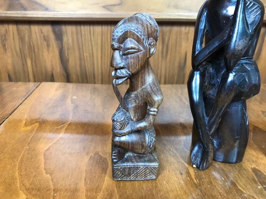 Pair Of African Wood Carvings [Photo 7]