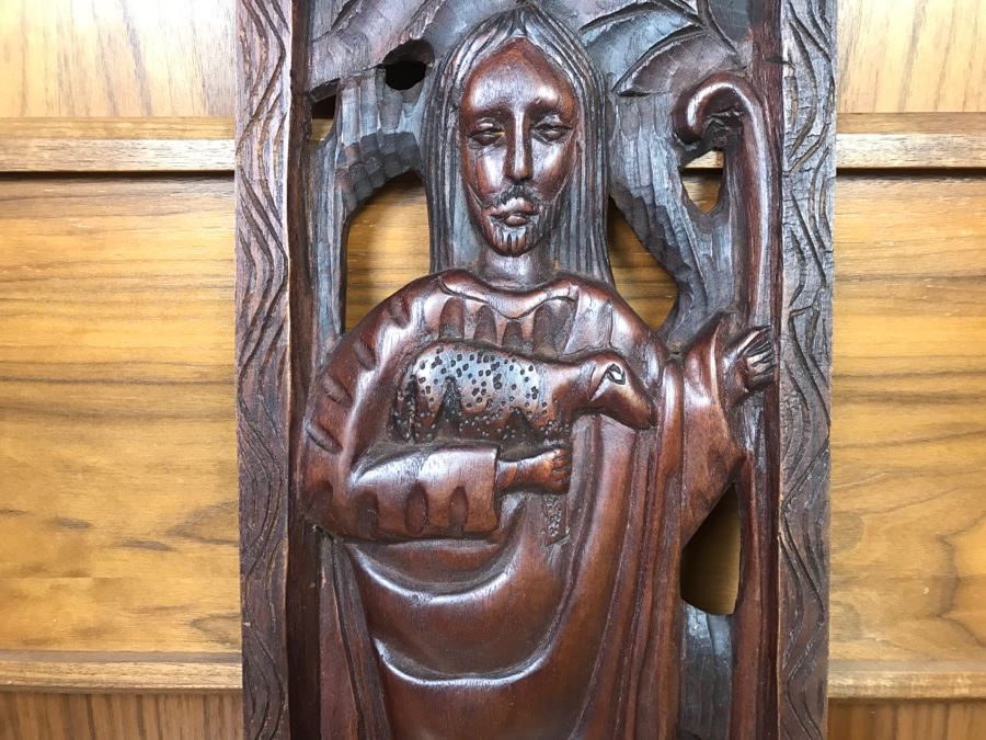 Parish Kicukiro Rwanda Wood Carving Plaque [Photo 4]