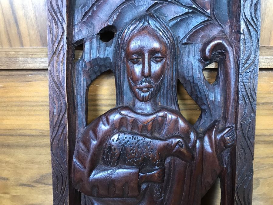 Parish Kicukiro Rwanda Wood Carving Plaque [Photo 3]