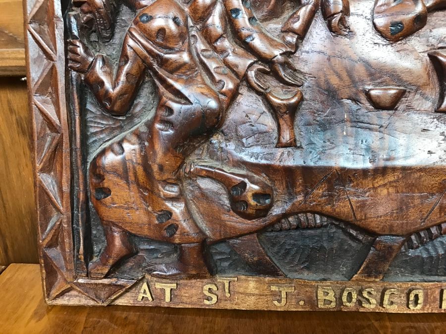 At St. J. Bosco Parish Kicukiro Rwanda Wood Carving [Photo 6]