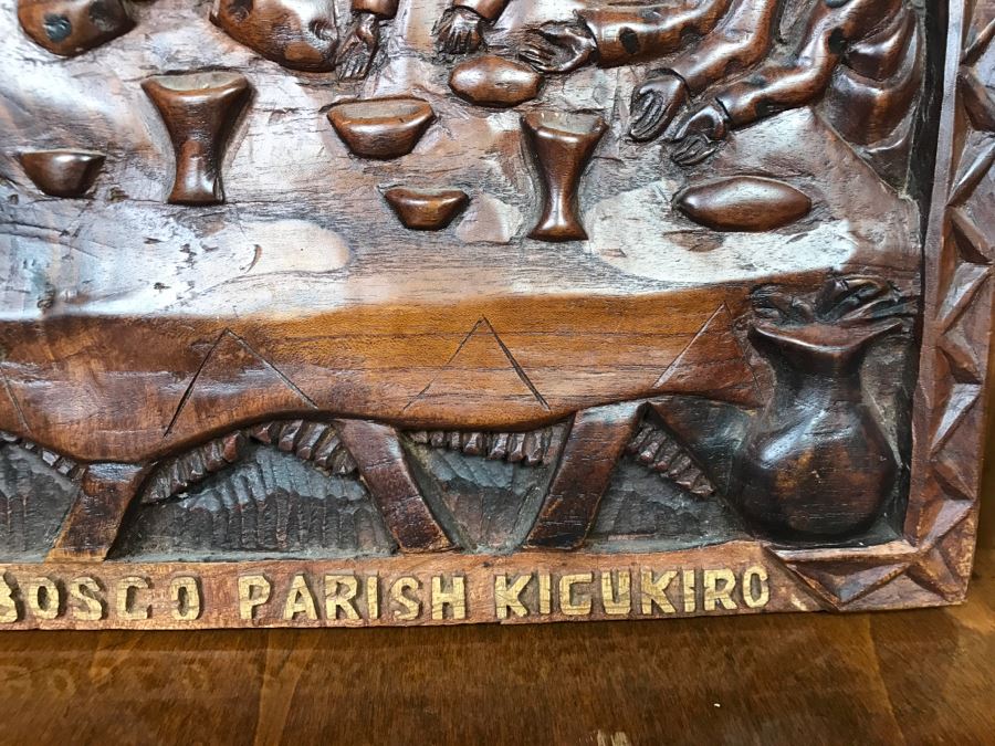 At St. J. Bosco Parish Kicukiro Rwanda Wood Carving [Photo 8]