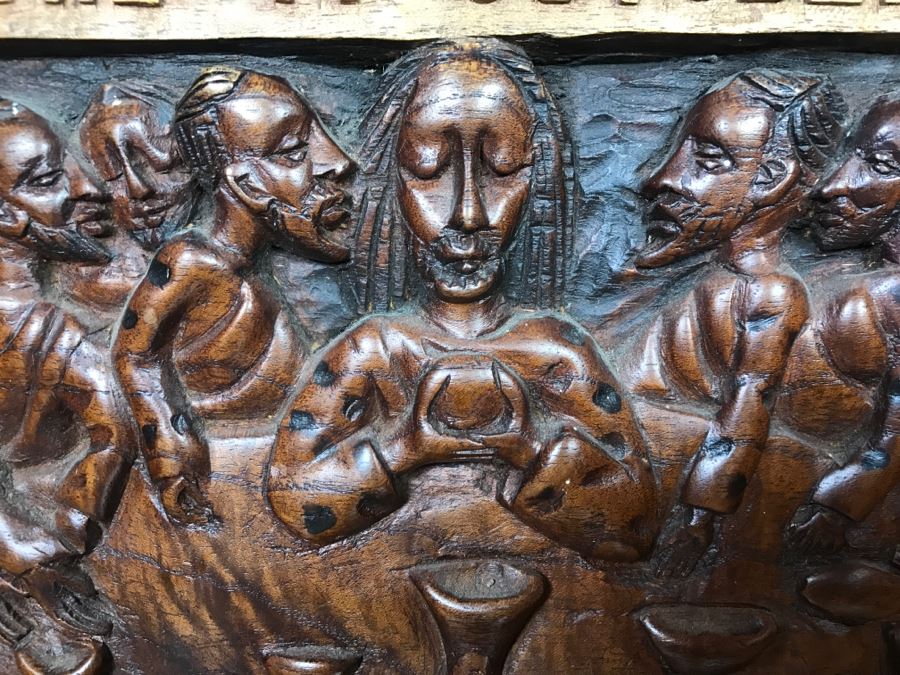 At St. J. Bosco Parish Kicukiro Rwanda Wood Carving [Photo 11]