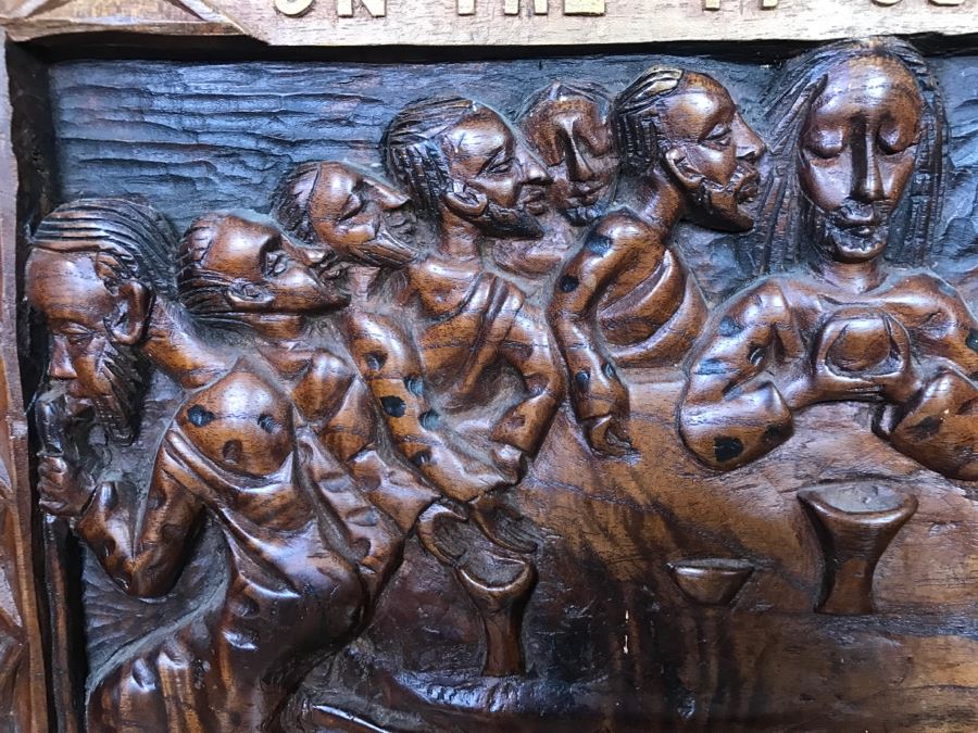 At St. J. Bosco Parish Kicukiro Rwanda Wood Carving [Photo 4]