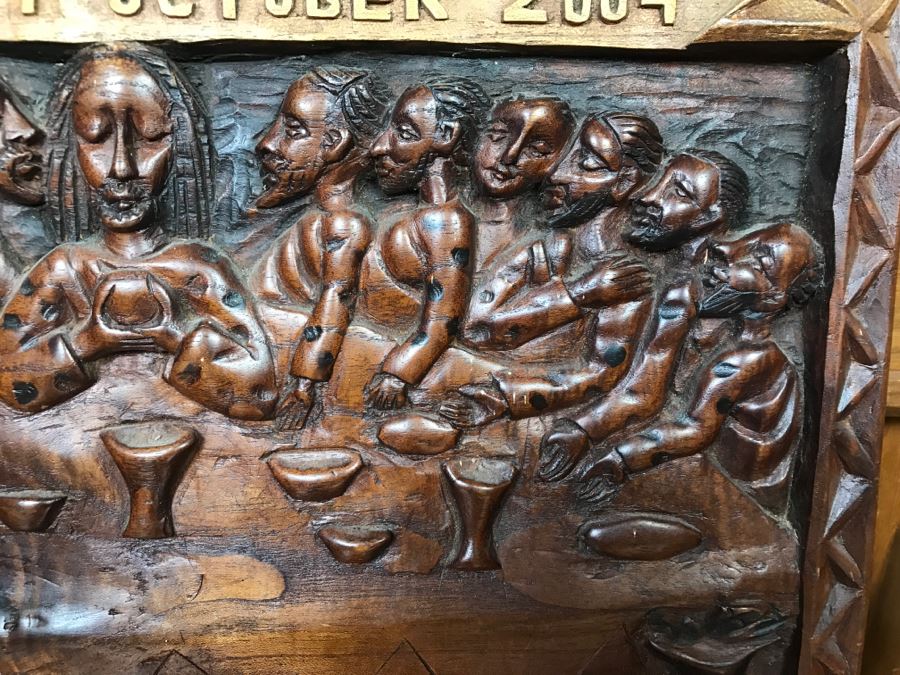 At St. J. Bosco Parish Kicukiro Rwanda Wood Carving [Photo 9]