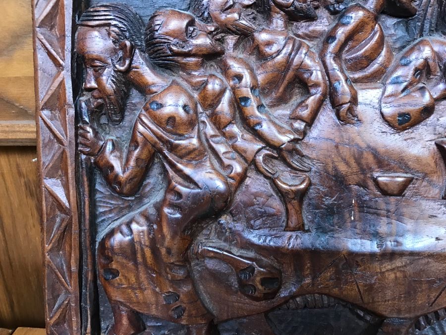 At St. J. Bosco Parish Kicukiro Rwanda Wood Carving [Photo 5]