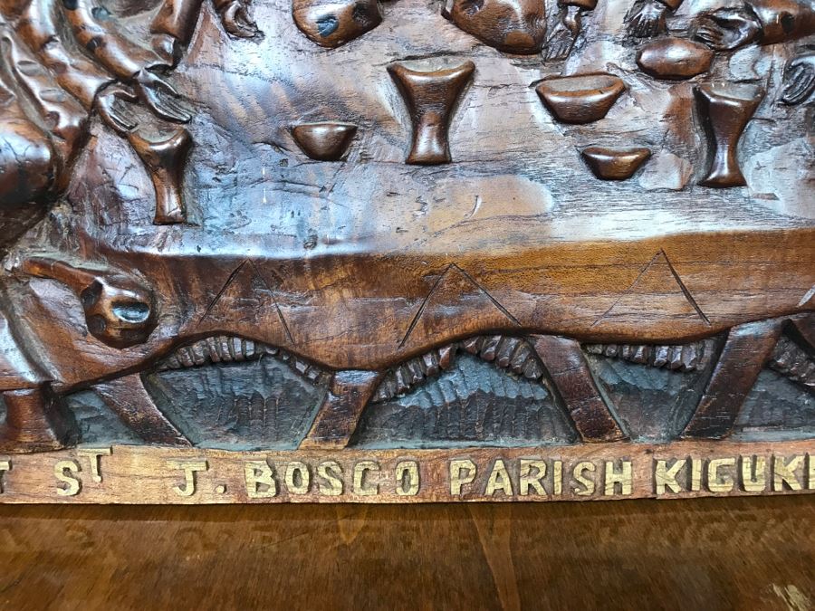 At St. J. Bosco Parish Kicukiro Rwanda Wood Carving [Photo 7]