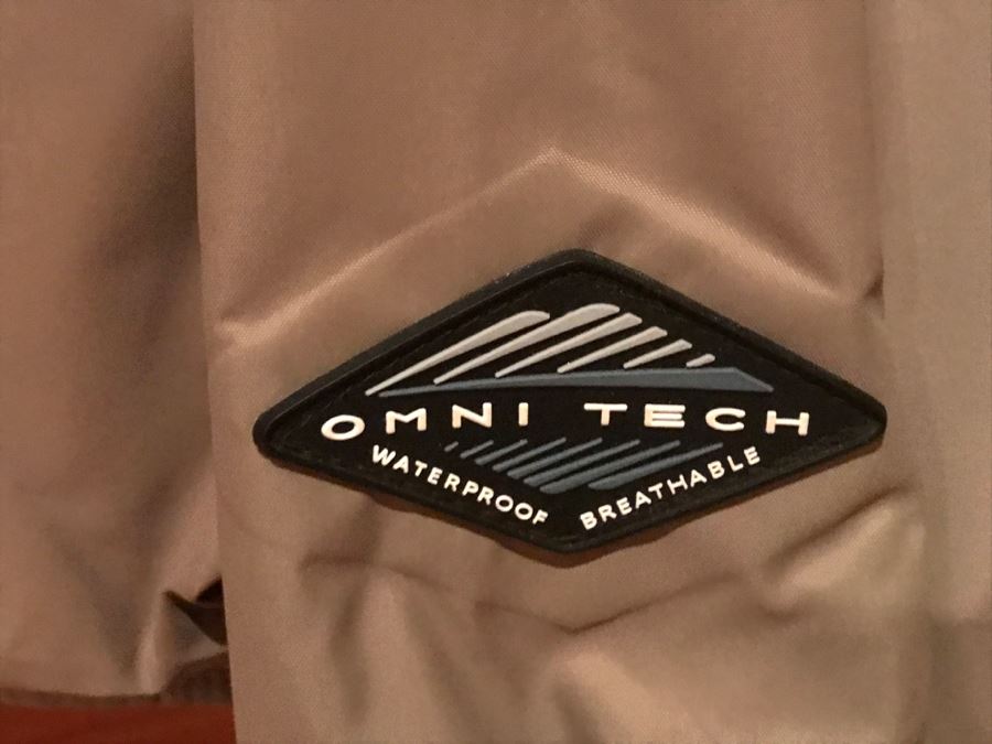 Mens Columbia Sportswear Size M Hunting Jacket Waterproof Omni Tech [Photo 5]