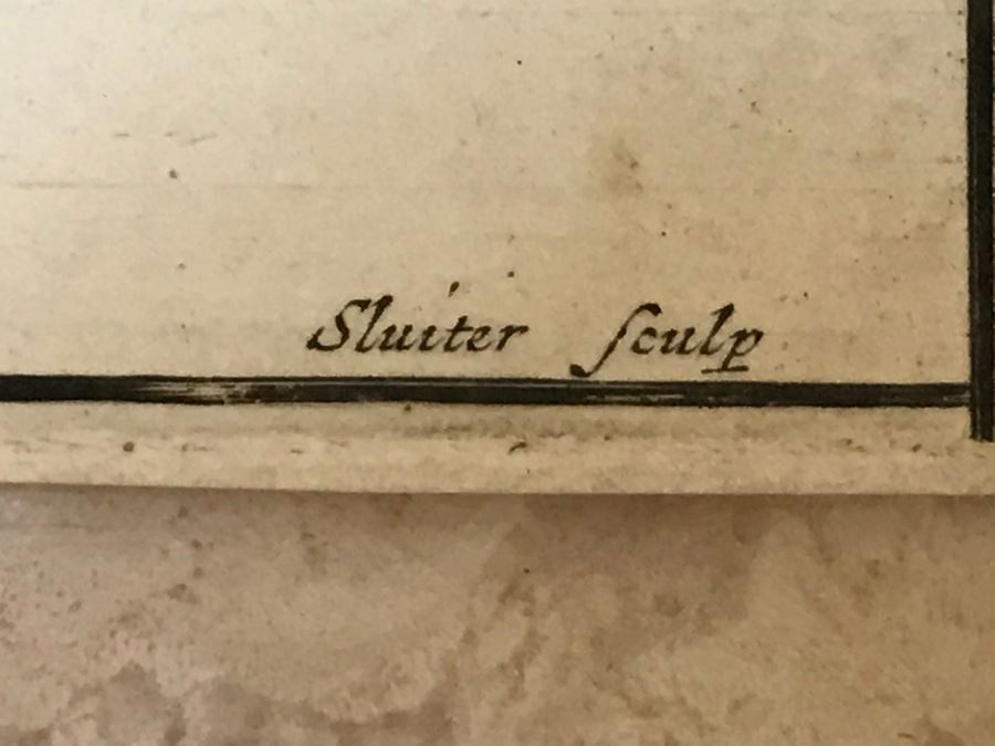 Pair Of Antique Prints Engravings: (1) Engraver Buisen, Artist Picart, Title David Sheweth Saul The Skirt Of His Robe; (2) Engraver Sluiter, Artist G. Hoet, Title David Killeth Goliath [Photo 35]