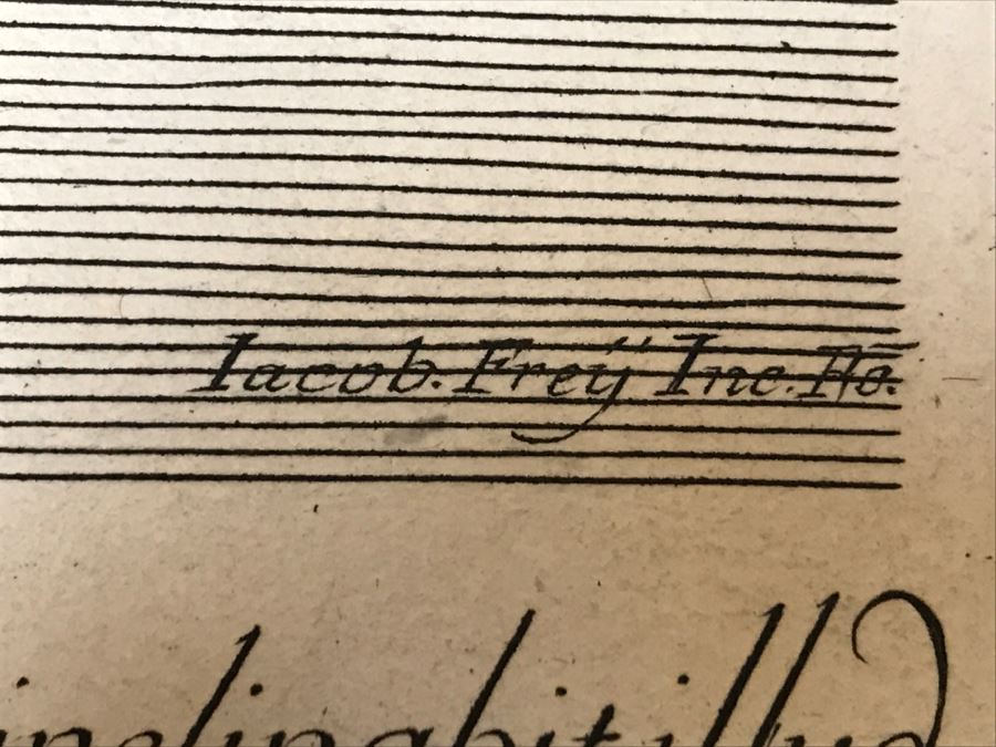 Antique Print Engraving Jacob Frey [Photo 13]