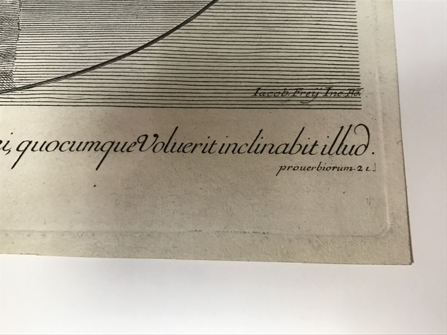 Antique Print Engraving Jacob Frey [Photo 18]