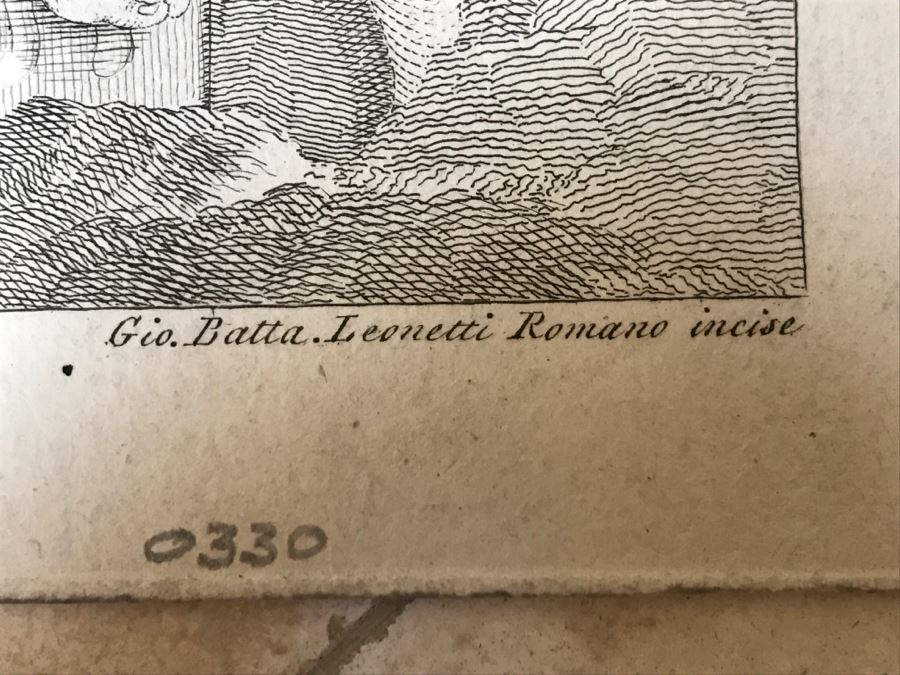 Antique Print Engraving Engraver Nicolo Pisano, Title Risurrezione De Morti, Leonetti Giovanni Battista, Cencioni Carlo [Photo 16]