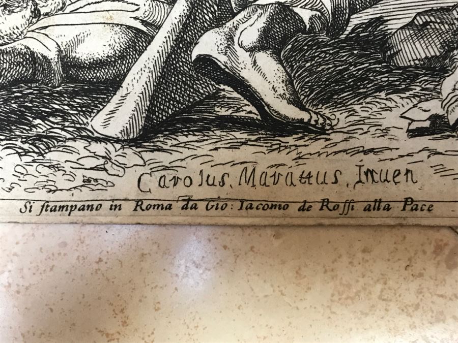 JUST ADDED - Antique Print Engraving Nativity Scene [Photo 18]