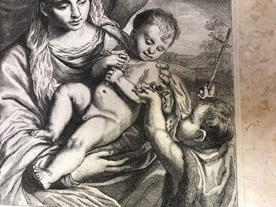 JUST ADDED - Set Of (3) Antique Print Engravings - See All Photos [Photo 32]