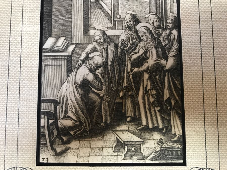 JUST ADDED - Set Of (3) Antique Print Engravings - See All Photos [Photo 21]