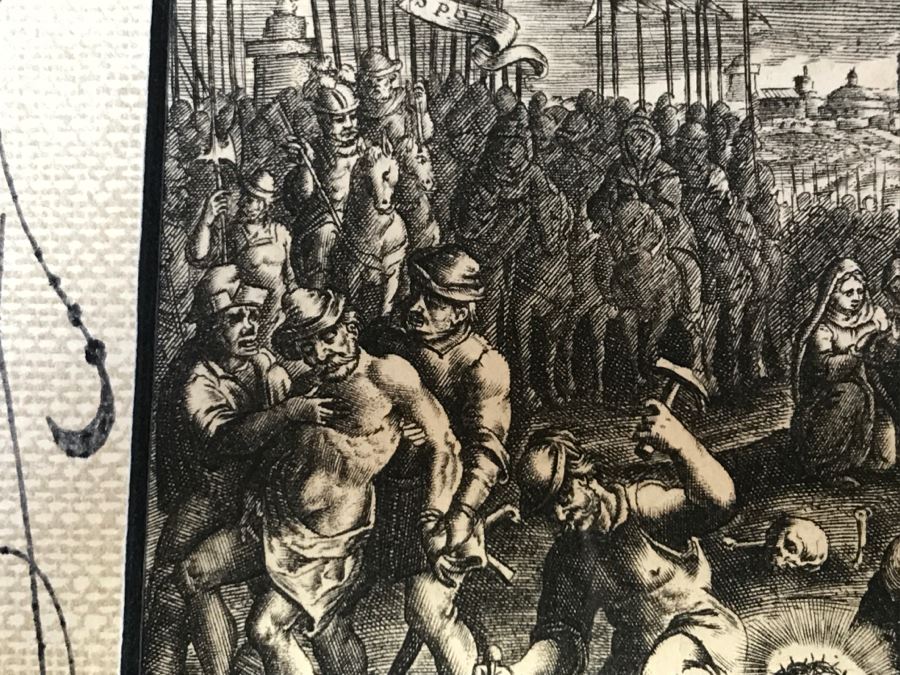 JUST ADDED - Set Of (3) Antique Print Engravings - See All Photos [Photo 8]