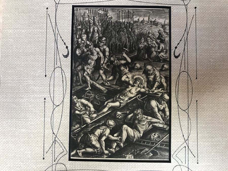 JUST ADDED - Set Of (3) Antique Print Engravings - See All Photos [Photo 2]