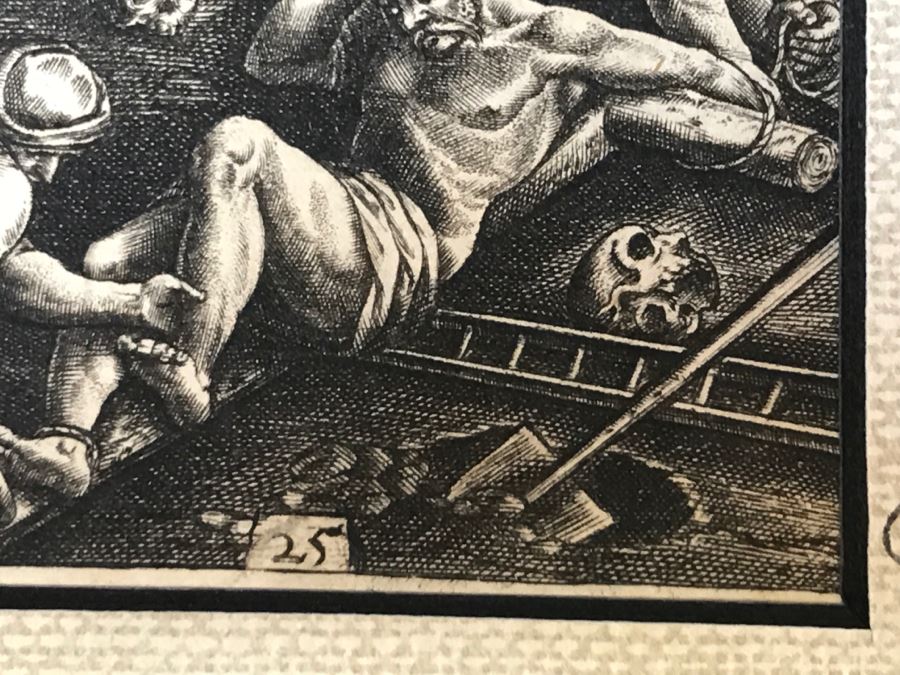 JUST ADDED - Set Of (3) Antique Print Engravings - See All Photos [Photo 15]