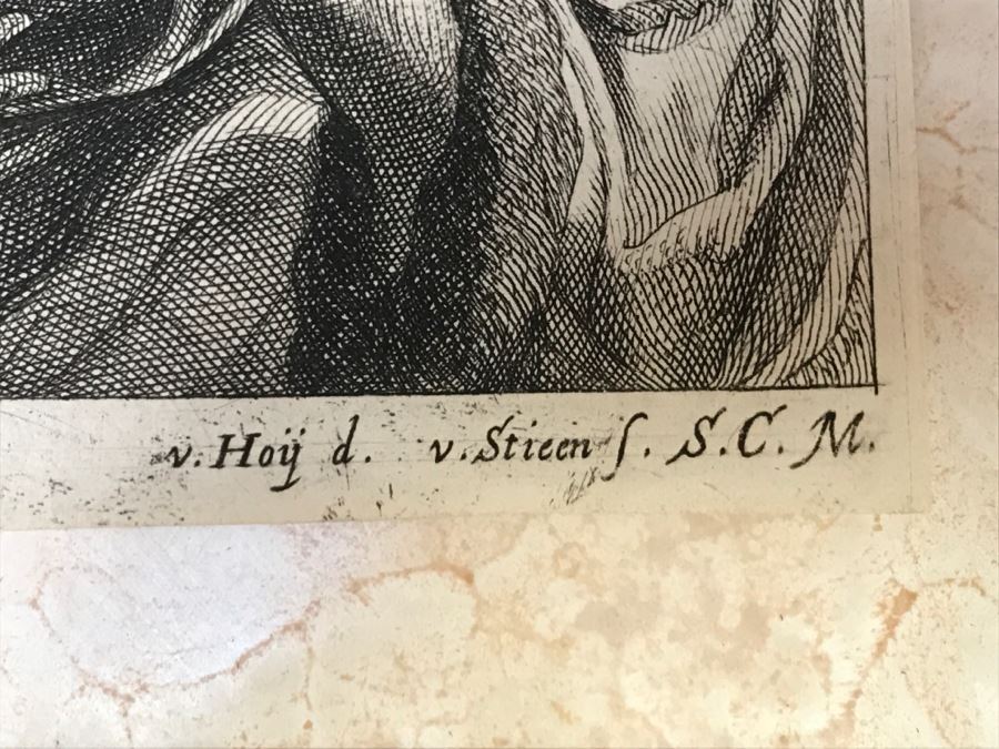 JUST ADDED - Set Of (3) Antique Print Engravings - See All Photos [Photo 38]