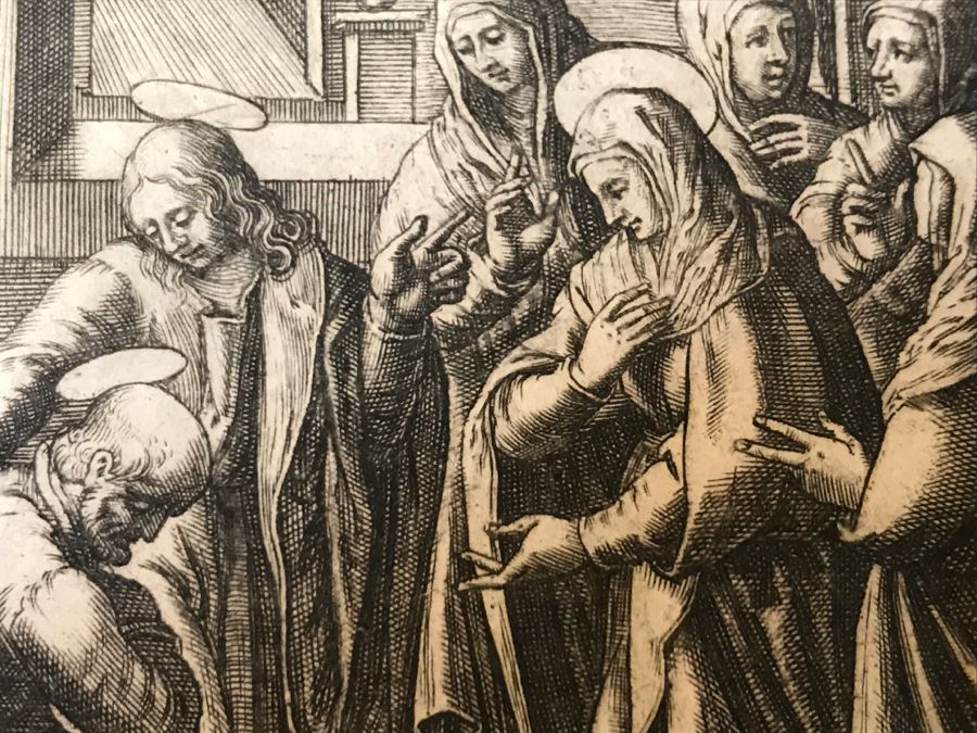 JUST ADDED - Set Of (3) Antique Print Engravings - See All Photos [Photo 24]