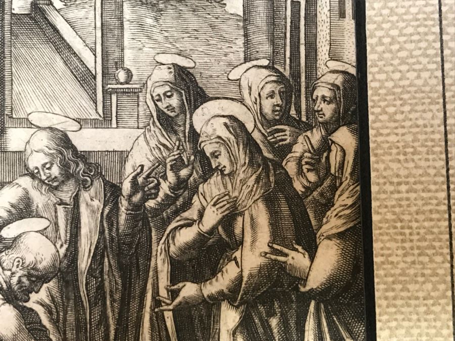 JUST ADDED - Set Of (3) Antique Print Engravings - See All Photos [Photo 23]