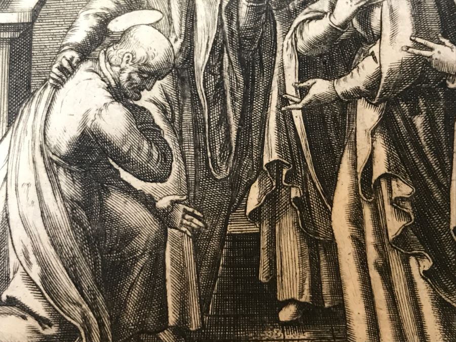 JUST ADDED - Set Of (3) Antique Print Engravings - See All Photos [Photo 25]