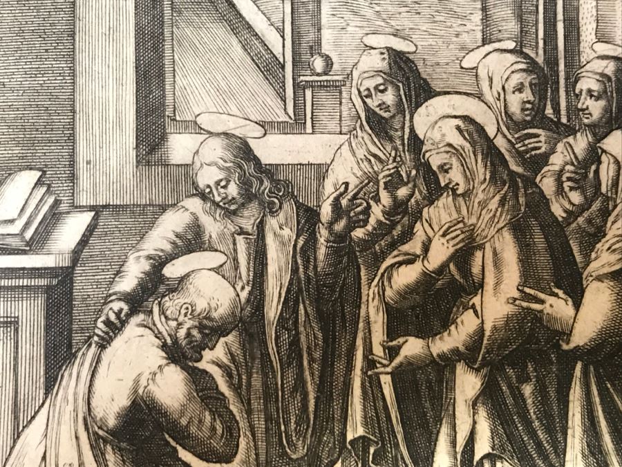 JUST ADDED - Set Of (3) Antique Print Engravings - See All Photos [Photo 22]