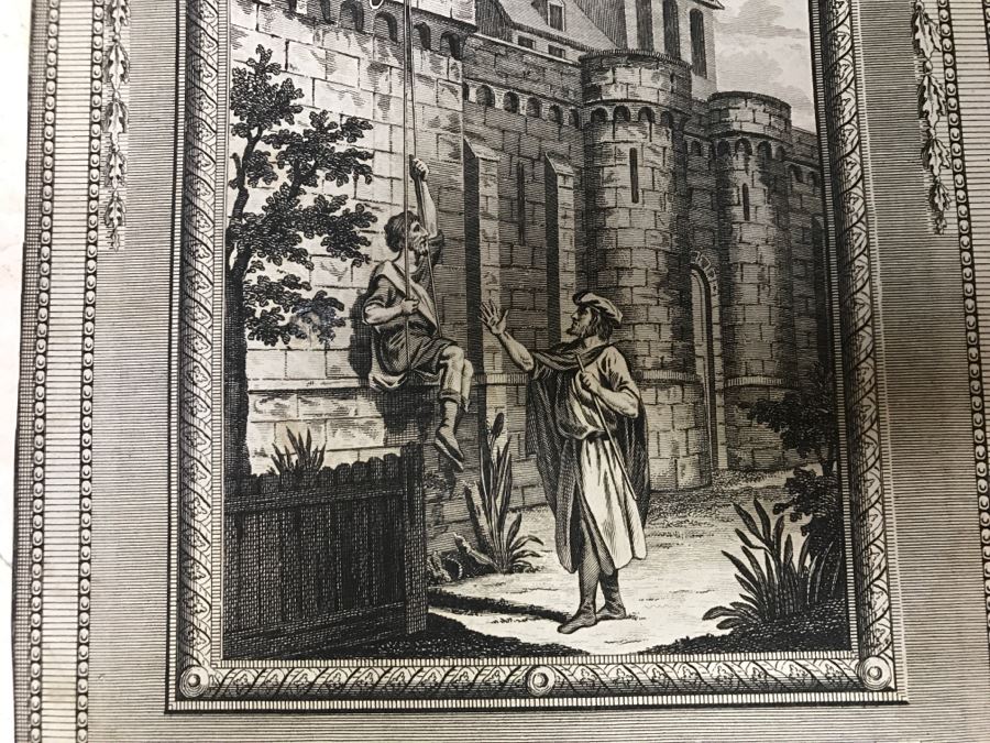 JUST ADDED - Set Of (2) Antique Print Engravings - See All Photos [Photo 22]