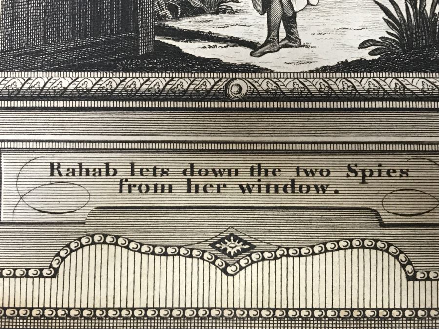 JUST ADDED - Set Of (2) Antique Print Engravings - See All Photos [Photo 21]