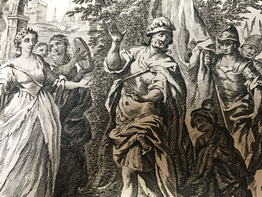 JUST ADDED - Set Of (4) Antique Print Engravings - See All Photos [Photo 37]