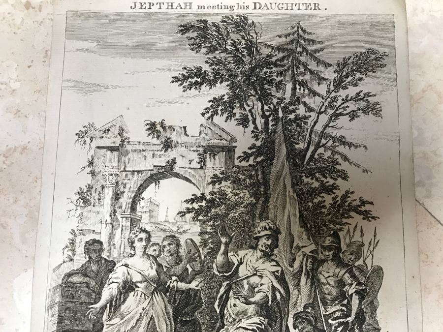 JUST ADDED - Set Of (4) Antique Print Engravings - See All Photos [Photo 32]