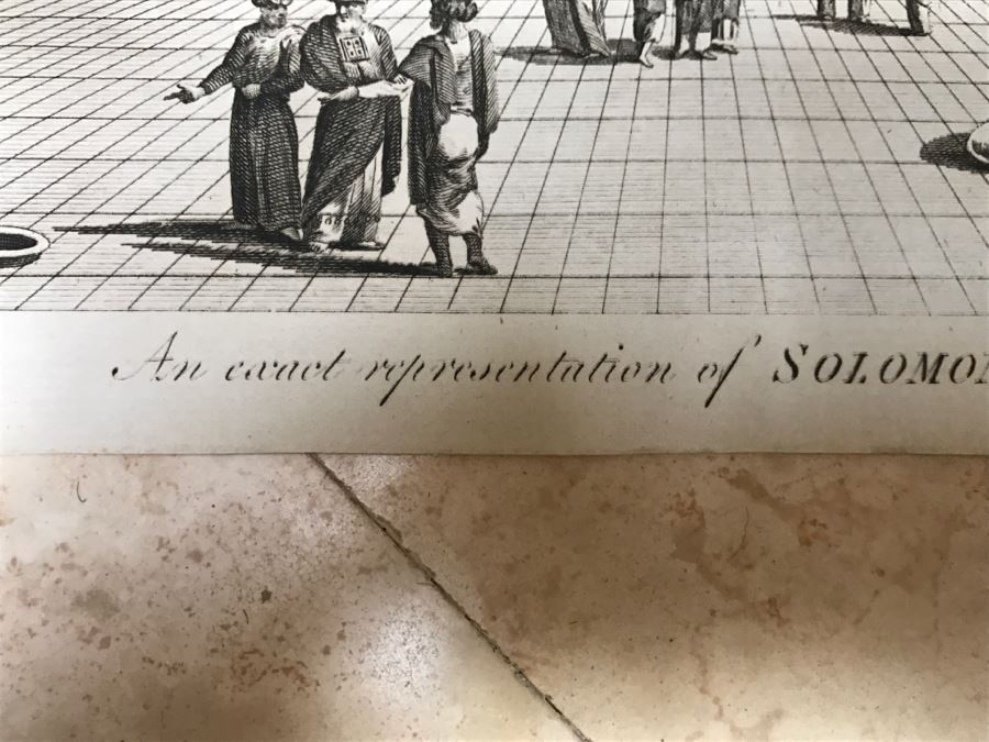 JUST ADDED - Set Of (4) Antique Print Engravings - See All Photos [Photo 55]