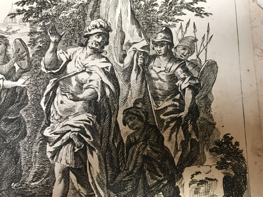 JUST ADDED - Set Of (4) Antique Print Engravings - See All Photos [Photo 42]