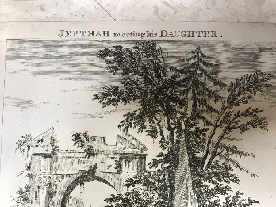 JUST ADDED - Set Of (4) Antique Print Engravings - See All Photos [Photo 31]