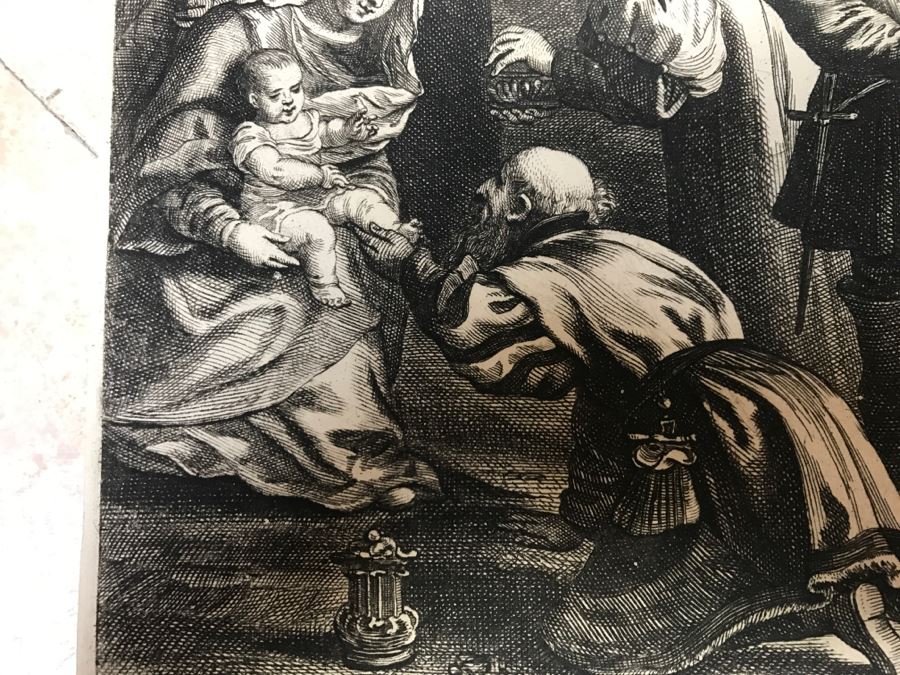 JUST ADDED - Set Of (4) Antique Print Engravings - See All Photos [Photo 12]