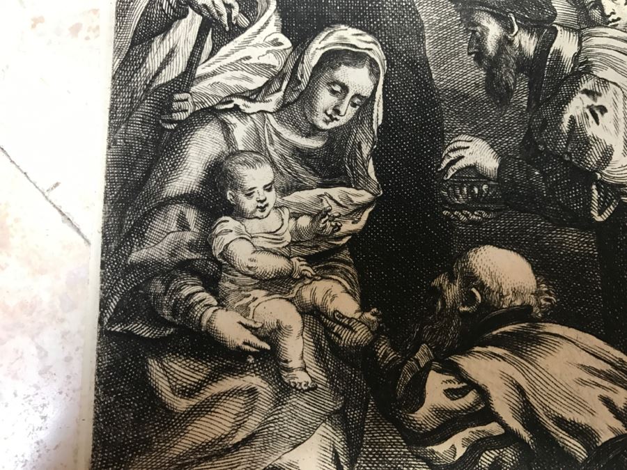 JUST ADDED - Set Of (4) Antique Print Engravings - See All Photos [Photo 11]