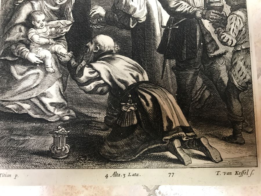 JUST ADDED - Set Of (4) Antique Print Engravings - See All Photos [Photo 13]