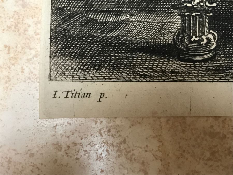 JUST ADDED - Set Of (4) Antique Print Engravings - See All Photos [Photo 17]