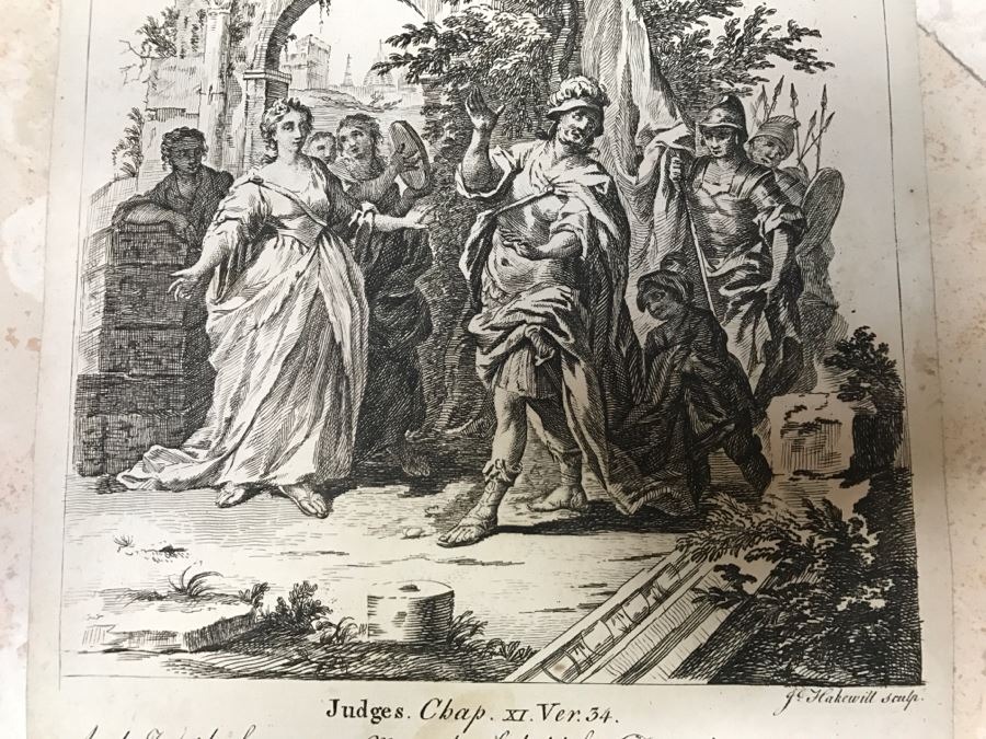 JUST ADDED - Set Of (4) Antique Print Engravings - See All Photos [Photo 34]