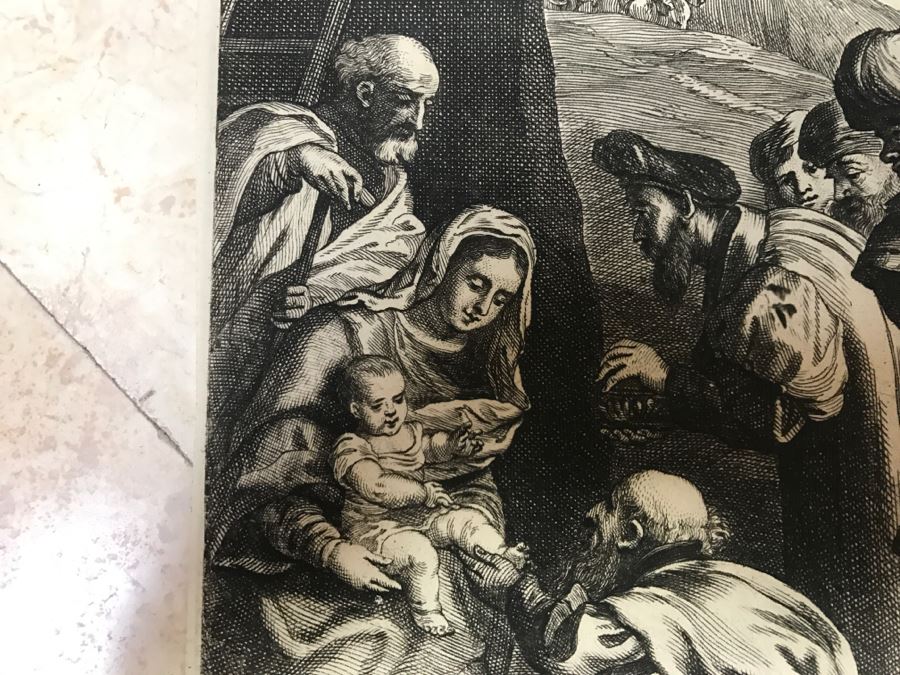 JUST ADDED - Set Of (4) Antique Print Engravings - See All Photos [Photo 10]