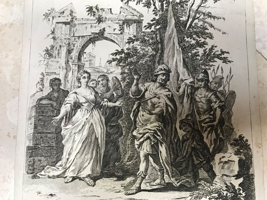 JUST ADDED - Set Of (4) Antique Print Engravings - See All Photos [Photo 33]